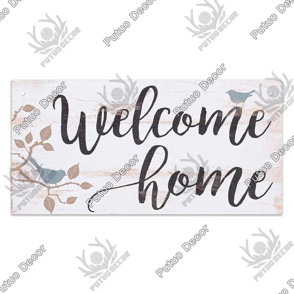 -Family Wooden Signs, Wall Plate Art Decor Friendship, Pendant, Home Decoration