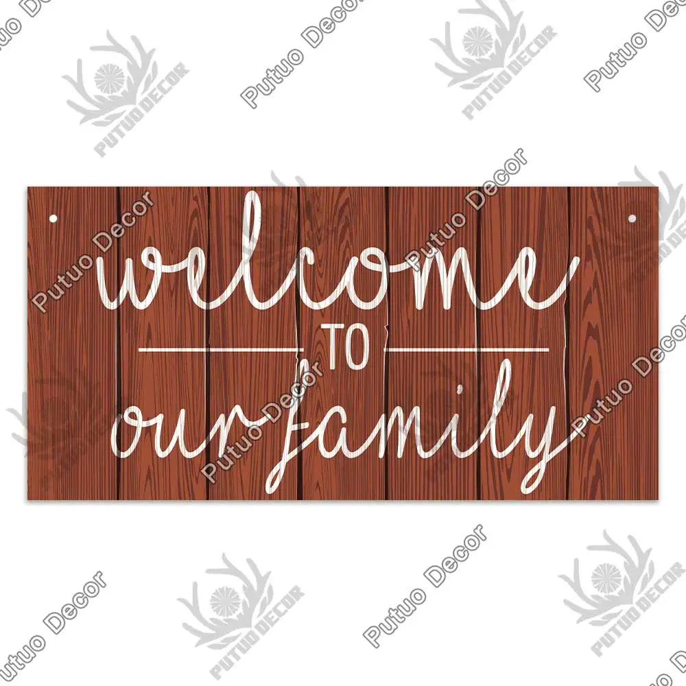 -Family Wooden Signs, Wall Plate Art Decor Friendship, Pendant, Home Decoration