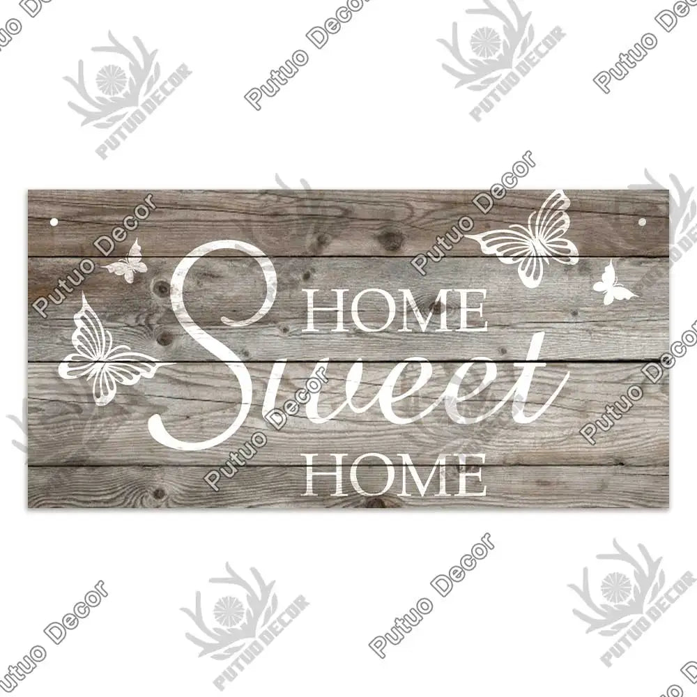 -Family Wooden Signs, Wall Plate Art Decor Friendship, Pendant, Home Decoration