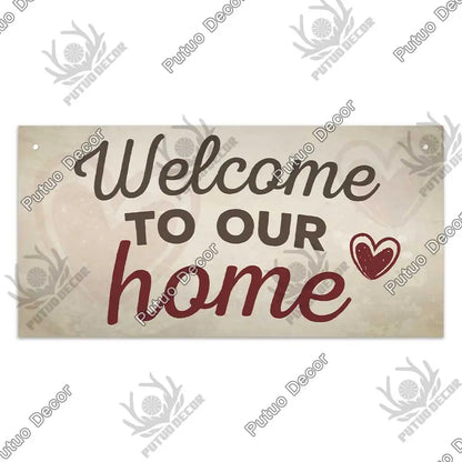 -Family Wooden Signs, Wall Plate Art Decor Friendship, Pendant, Home Decoration